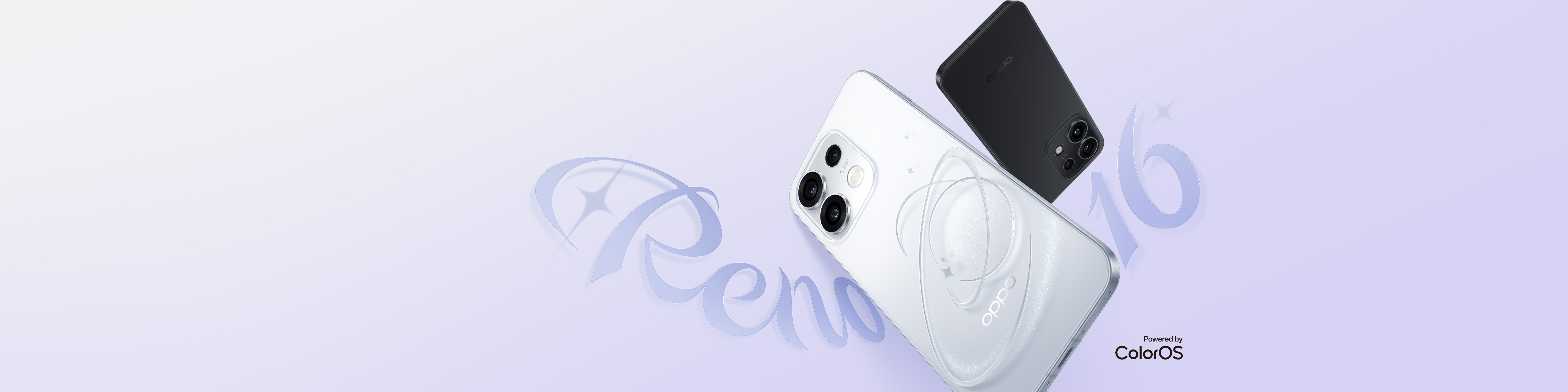 OPPO Reno16 Series in Weiß und Schwarz